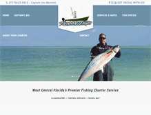 Tablet Screenshot of inshorefishingguide.com